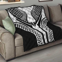 Hawaiian Kakau Art Tattoos Aquaman Style Quilt White Version LT03 - Polynesian Pride