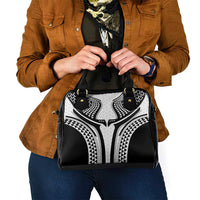 Hawaiian Kakau Art Tattoos Aquaman Style Shoulder Handbag White Version LT03 - Polynesian Pride