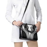Hawaiian Kakau Art Tattoos Aquaman Style Shoulder Handbag White Version LT03 - Polynesian Pride
