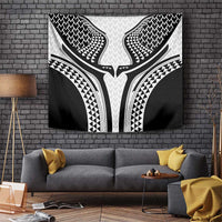 Hawaiian Kakau Art Tattoos Aquaman Style Tapestry White Version LT03 White - Polynesian Pride