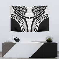 Hawaiian Kakau Art Tattoos Aquaman Style Tapestry White Version LT03 - Polynesian Pride