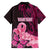 Custom Polynesia Breast Cancer Family Matching Puletasi Dress and Hawaiian Shirt Butterfly and Flowers Ribbon Maori Tattoo Ethnic Black Style LT03 - Polynesian Pride