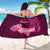 Polynesia Breast Cancer Sarong Butterfly and Flowers Ribbon Maori Tattoo Ethnic Pink Style LT03 - Polynesian Pride