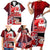 Maori Waitangi Family Matching Short Sleeve Bodycon Dress and Hawaiian Shirt Hei-tiki Koru with Tino Rangatiratanga Maori Flag LT03 - Polynesian Pride