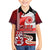 Maori Waitangi Kid Hawaiian Shirt Hei-tiki Koru with Tino Rangatiratanga Maori Flag LT03 Kid Red - Polynesian Pride