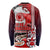 Maori Waitangi Long Sleeve Shirt Hei-tiki Koru with Tino Rangatiratanga Maori Flag LT03 - Polynesian Pride