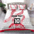 Cook Islands Marathon 2025-Pursuit in Paradise Bedding Set Red Color