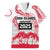 Cook Islands Marathon 2025-Pursuit in Paradise Family Matching Long Sleeve Bodycon Dress and Hawaiian Shirt Red Color