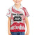 Cook Islands Marathon 2025-Pursuit in Paradise Family Matching Long Sleeve Bodycon Dress and Hawaiian Shirt Red Color