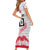 Cook Islands Marathon 2025-Pursuit in Paradise Family Matching Short Sleeve Bodycon Dress and Hawaiian Shirt Red Color