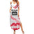 Cook Islands Marathon 2025-Pursuit in Paradise Family Matching Summer Maxi Dress and Hawaiian Shirt Red Color