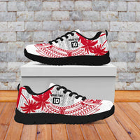 Cook Islands Marathon 2025-Pursuit in Paradise Sneakers Red Color LT03 - Polynesian Pride