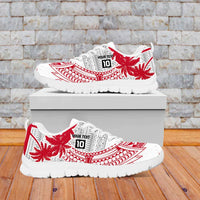 Cook Islands Marathon 2025-Pursuit in Paradise Sneakers Red Color LT03 - Polynesian Pride