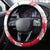 Cook Islands Marathon 2025-Pursuit in Paradise Steering Wheel Cover Red Color