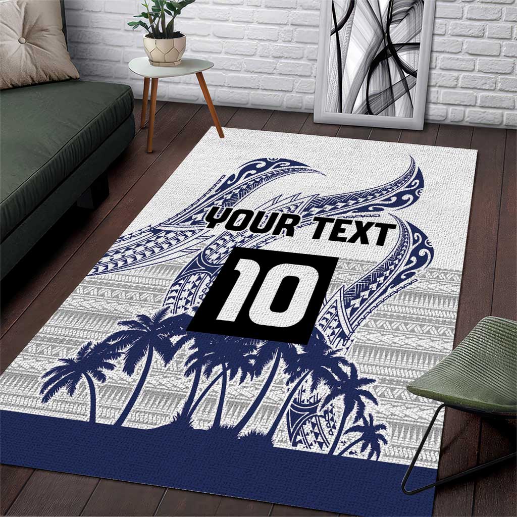 Cook Islands Marathon 2025-Pursuit in Paradise Area Rug Blue Color LT03 Blue - Polynesian Pride