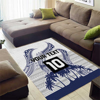 Cook Islands Marathon 2025-Pursuit in Paradise Area Rug Blue Color LT03 - Polynesian Pride