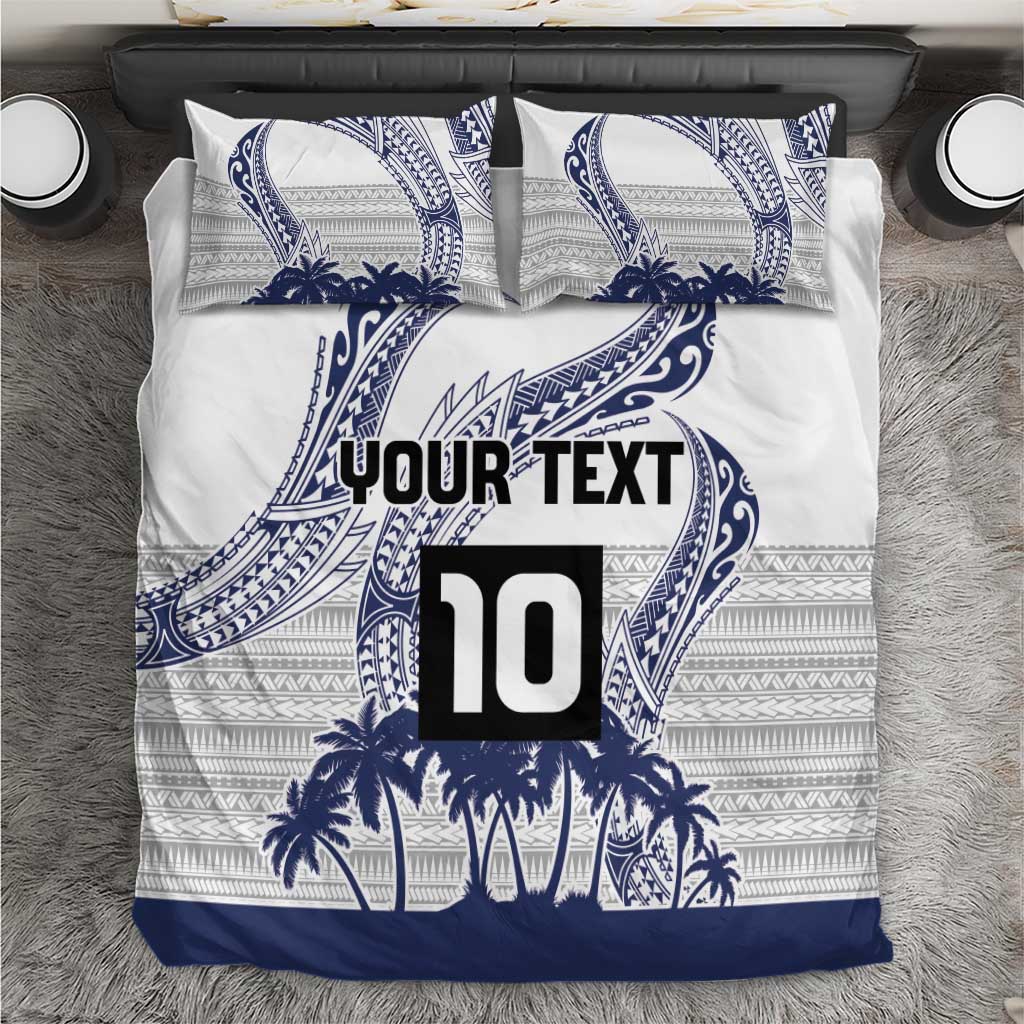 Cook Islands Marathon 2025-Pursuit in Paradise Bedding Set Blue Color LT03 Blue - Polynesian Pride