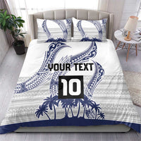 Cook Islands Marathon 2025-Pursuit in Paradise Bedding Set Blue Color LT03 - Polynesian Pride