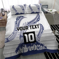 Cook Islands Marathon 2025-Pursuit in Paradise Bedding Set Blue Color LT03 - Polynesian Pride