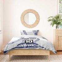 Cook Islands Marathon 2025-Pursuit in Paradise Bedding Set Blue Color LT03 - Polynesian Pride