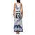 Cook Islands Marathon 2025-Pursuit in Paradise Family Matching Tank Maxi Dress and Hawaiian Shirt Blue Color