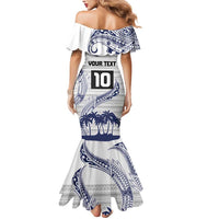 Cook Islands Marathon 2025-Pursuit in Paradise Mermaid Dress Blue Color LT03 - Polynesian Pride