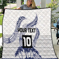 Cook Islands Marathon 2025-Pursuit in Paradise Quilt Blue Color LT03 Blue - Polynesian Pride