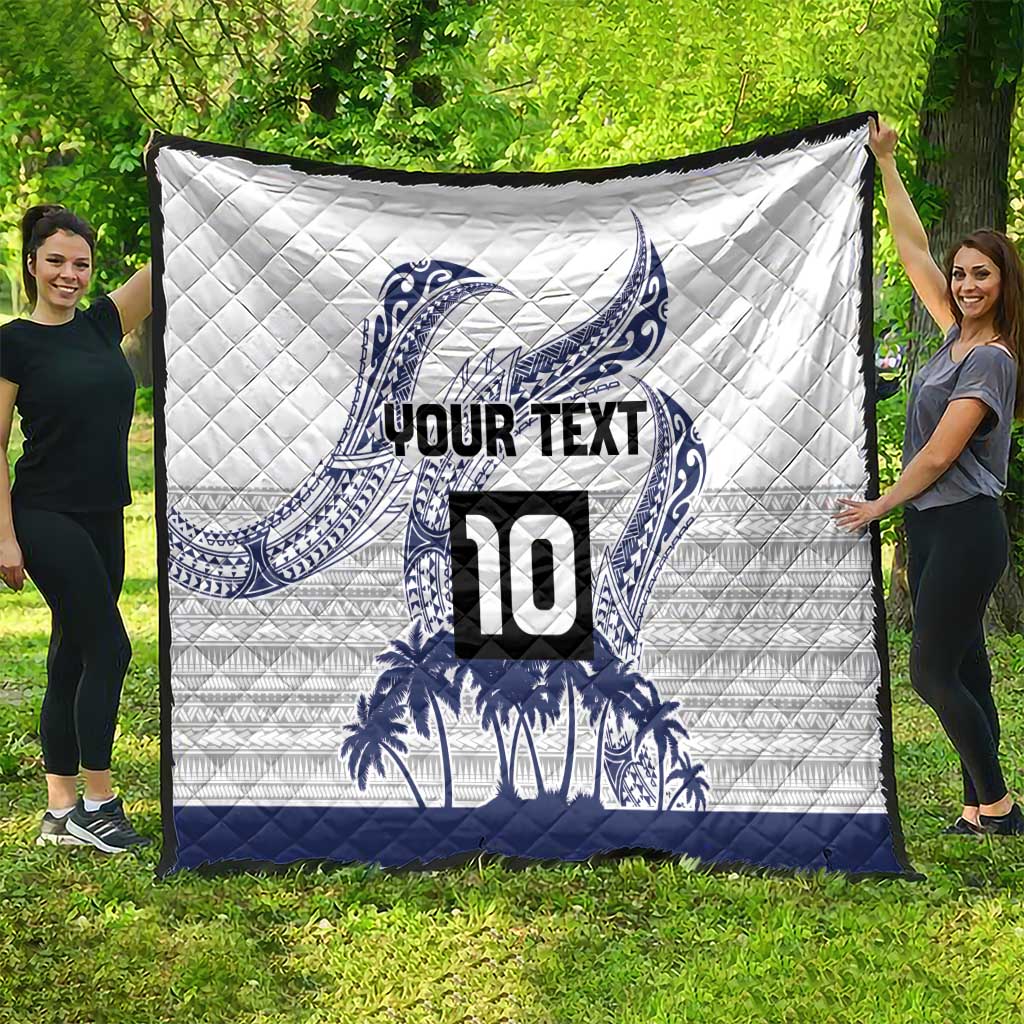 Cook Islands Marathon 2025-Pursuit in Paradise Quilt Blue Color LT03 - Polynesian Pride