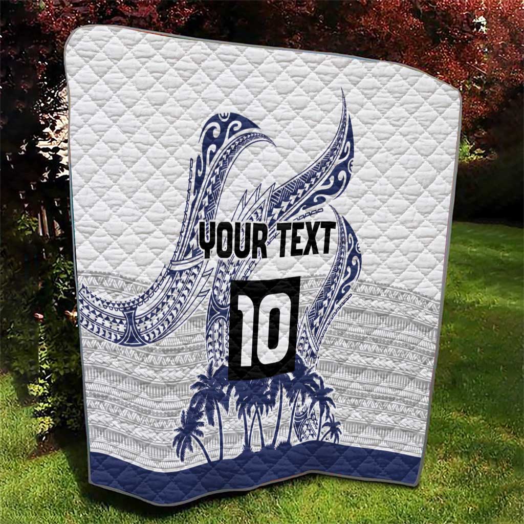Cook Islands Marathon 2025-Pursuit in Paradise Quilt Blue Color LT03 - Polynesian Pride