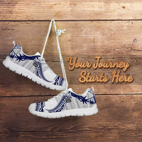 Cook Islands Marathon 2025-Pursuit in Paradise Sneakers Blue Color LT03 - Polynesian Pride