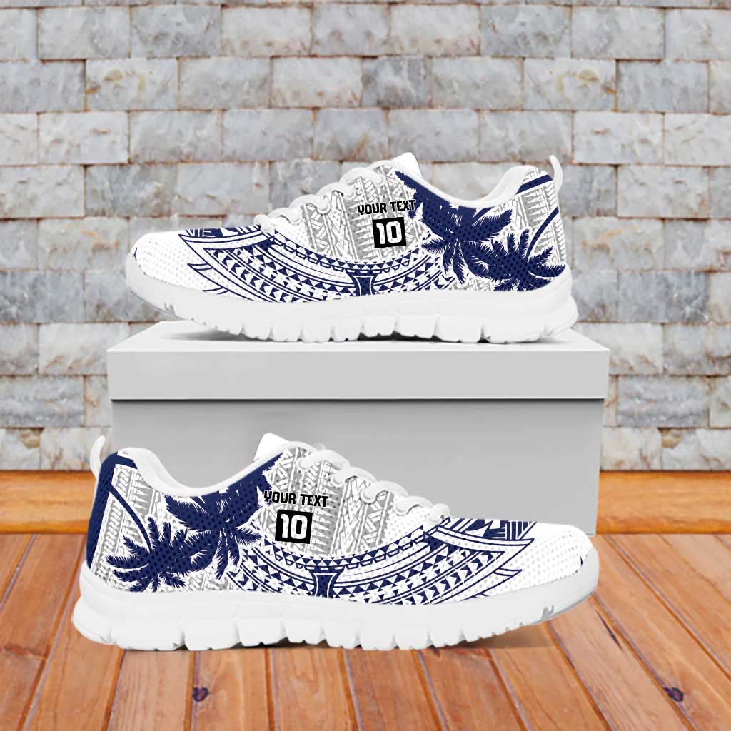 Cook Islands Marathon 2025-Pursuit in Paradise Sneakers Blue Color LT03 - Polynesian Pride
