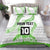 Cook Islands Marathon 2025-Pursuit in Paradise Bedding Set Green Color