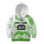 Cook Islands Marathon 2025-Pursuit in Paradise Kid Hoodie Green Color