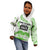 Cook Islands Marathon 2025-Pursuit in Paradise Kid Hoodie Green Color