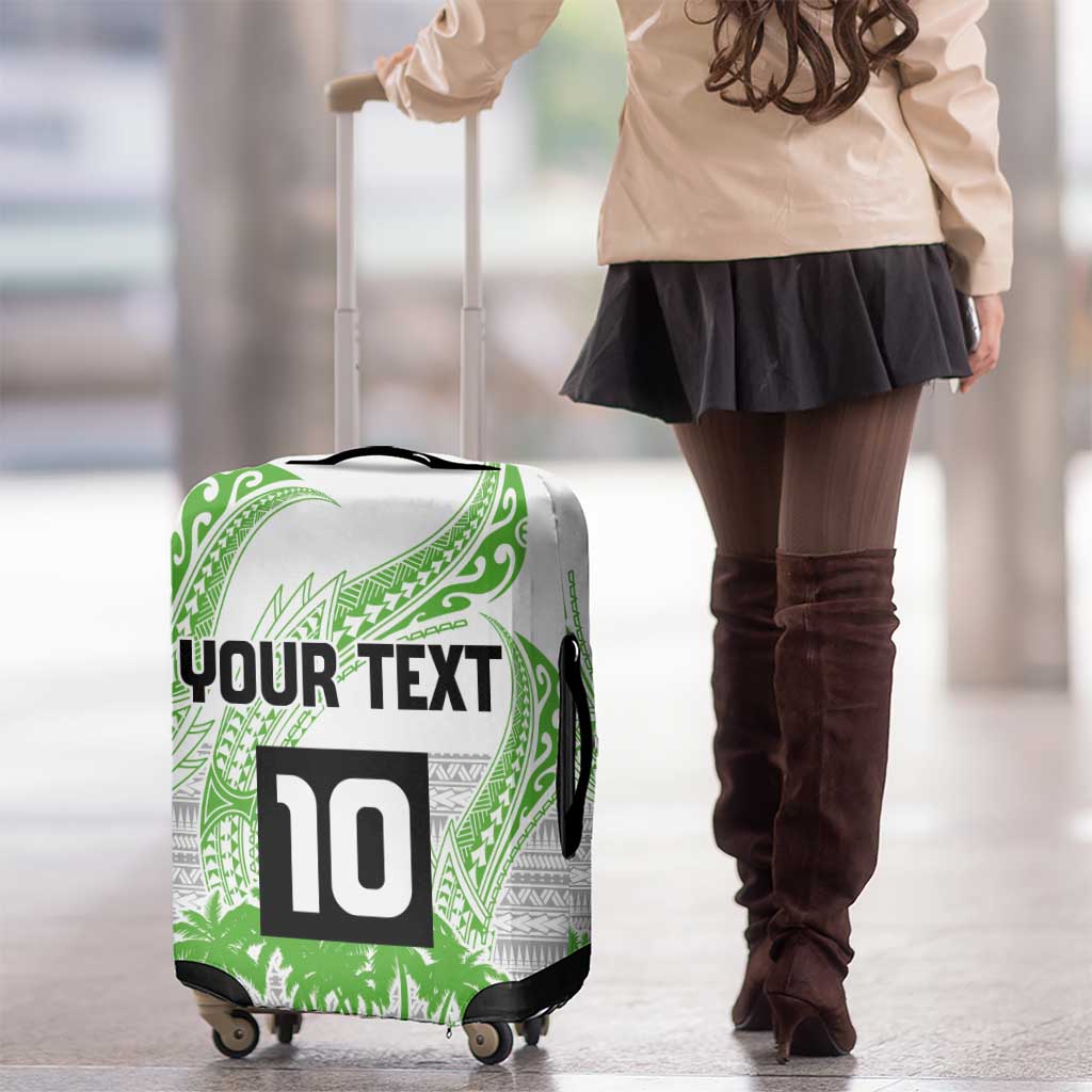 Cook Islands Marathon 2025-Pursuit in Paradise Luggage Cover Green Color LT03 - Polynesian Pride