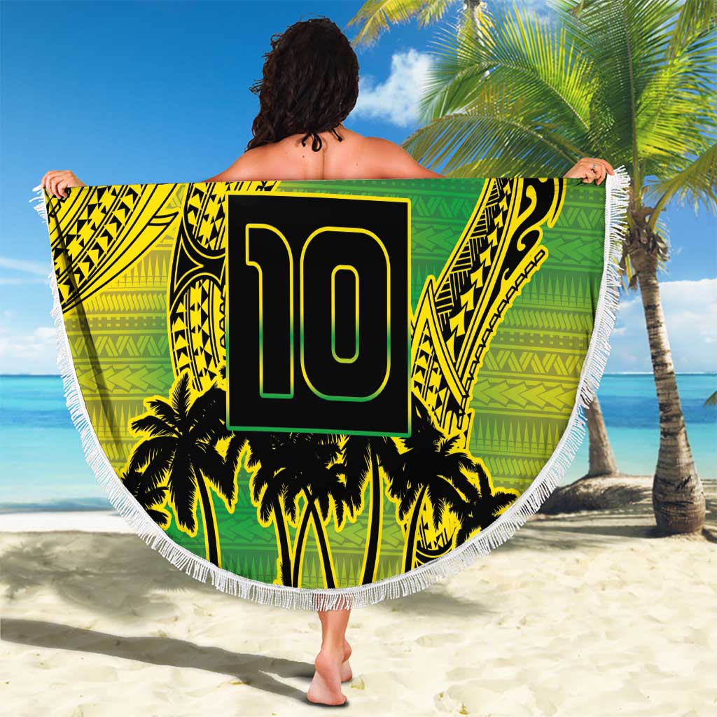 Cook Islands Marathon 2025-Pursuit in Paradise Beach Blanket Special Edition LT03 - Polynesian Pride