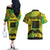 Cook Islands Marathon 2025-Pursuit in Paradise Couples Matching Off The Shoulder Long Sleeve Dress and Hawaiian Shirt Special Edition