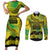 Cook Islands Marathon 2025-Pursuit in Paradise Couples Matching Short Sleeve Bodycon Dress and Long Sleeve Button Shirt Special Edition