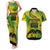 Cook Islands Marathon 2025-Pursuit in Paradise Couples Matching Tank Maxi Dress and Hawaiian Shirt Special Edition