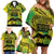 Cook Islands Marathon 2025-Pursuit in Paradise Family Matching Off Shoulder Short Dress and Hawaiian Shirt Special Edition