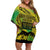 Cook Islands Marathon 2025-Pursuit in Paradise Off Shoulder Short Dress Special Edition