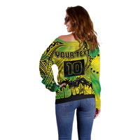 Cook Islands Marathon 2025-Pursuit in Paradise Off Shoulder Sweater Special Edition LT03 - Polynesian Pride