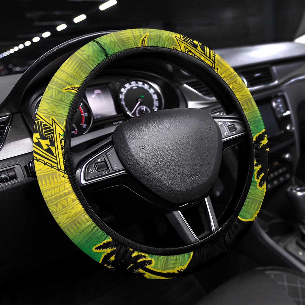 Cook Islands Marathon 2025-Pursuit in Paradise Steering Wheel Cover Special Edition