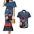 Custom Toa Samoa Rugby Couples Matching Mermaid Dress and Hawaiian Shirt Samoan Warrior Ula Fala Tribal Pattern LT03