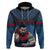 Custom Toa Samoa Rugby Hoodie Samoan Warrior Ula Fala Tribal Pattern LT03