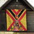 Custom Papua New Guinea Rugby Quilt Bird of Paradise and Hibiscus Polynesian Pattern Yellow Color