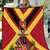 Custom Papua New Guinea Rugby Quilt Bird of Paradise and Hibiscus Polynesian Pattern Red Color