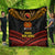 Papua New Guinea Bird-of-Paradise Quilt Coat of Arms and Tribal Patterns