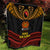 Papua New Guinea Bird-of-Paradise Quilt Coat of Arms and Tribal Patterns