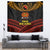 Papua New Guinea Bird-of-Paradise Tapestry Coat of Arms and Tribal Patterns